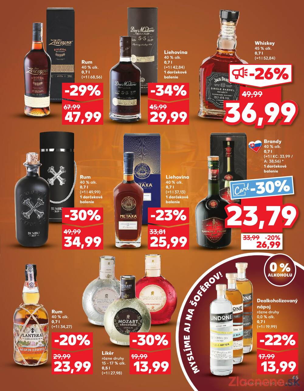 Leták Kaufland - Kaufland 18.12. - 24.12. - Kaufland Šaľa - strana 45