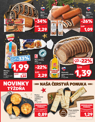 Kaufland 18.12. - 24.12. - Kaufland Hlohovec