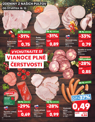 Kaufland 18.12. - 24.12. - Kaufland Zlaté Moravce