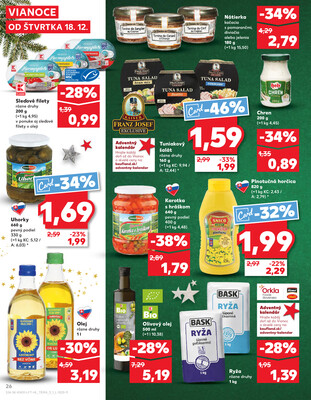 Kaufland 18.12. - 24.12. - Kaufland Bratislava - Podunajské Biskupice