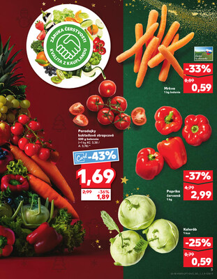 Kaufland 18.12. - 24.12. - Kaufland Zvolen Zapad-Teplicky