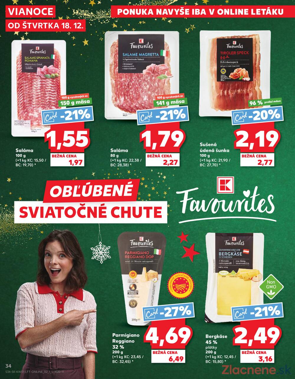 Leták Kaufland - Kaufland 18.12. - 24.12. - Kaufland Martin - strana 34