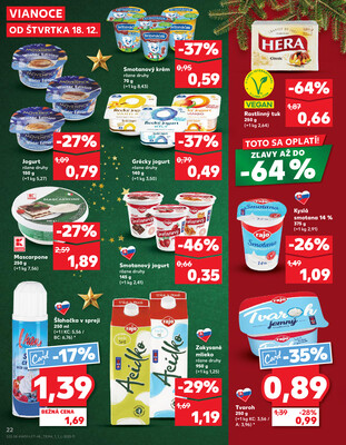 Kaufland 18.12. - 24.12. - Kaufland Martin