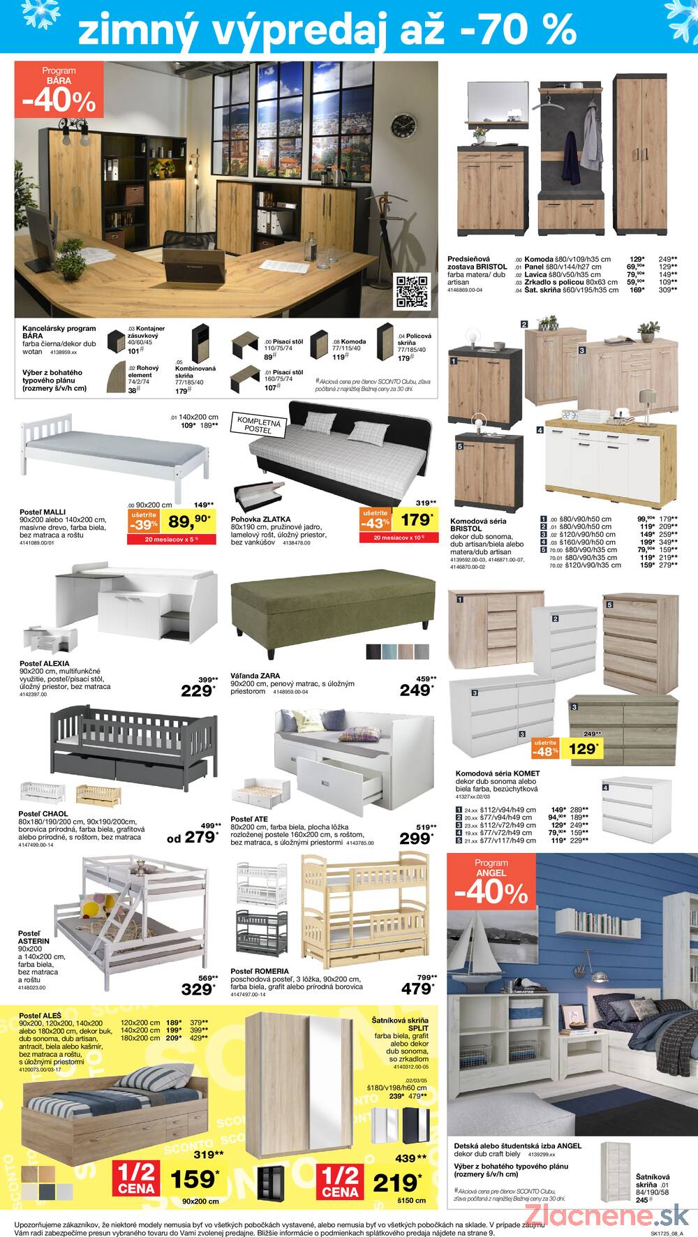 Leták SCONTO nábytok - Sconto nábytok od 22.12. do 20.1.2026 - strana 8
