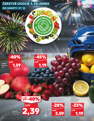 Kaufland 27.12. - 31.12. - Kaufland Poprad - Jiřího Wolkera