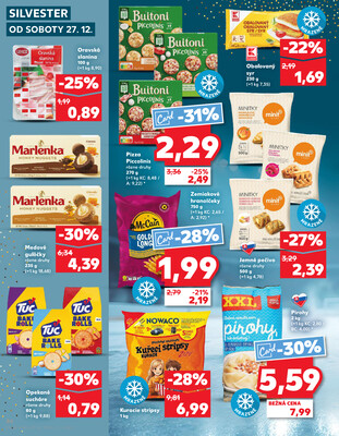 Kaufland 27.12. - 31.12. - Kaufland Poprad - Jiřího Wolkera