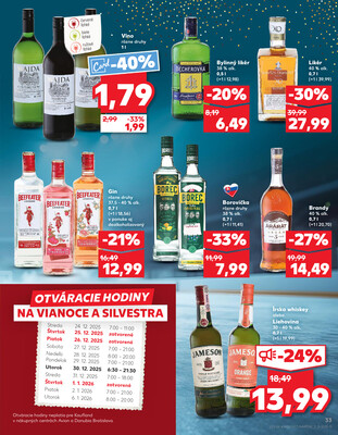 Kaufland 27.12. - 31.12. - Kaufland Zlaté Moravce