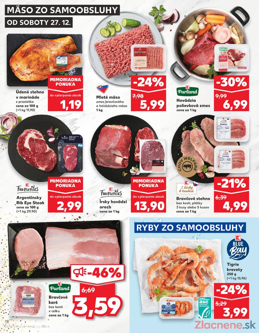 Leták Kaufland - Kaufland 27.12. - 31.12. - Kaufland Bratislava - Rača - strana 12