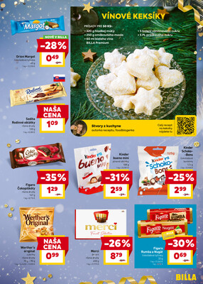 Billa od 27.12. do 31.12.2025