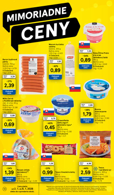 Tesco supermarkety od 2.1. do 6.1.2026