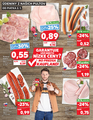 Kaufland 2.1. - 7.1. - Kaufland Detva