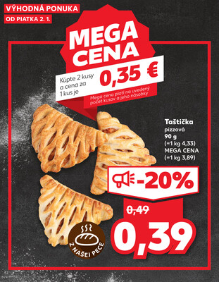 Kaufland 2.1. - 7.1. - Kaufland Rožňava