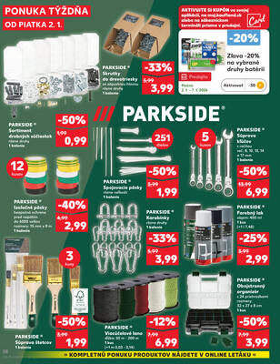 Kaufland 2.1. - 7.1. - Kaufland Rožňava