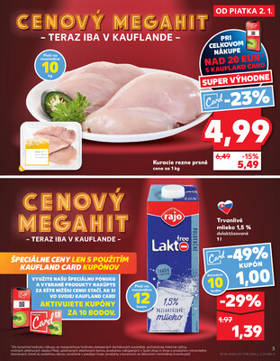 Kaufland 2.1. - 7.1. - Kaufland Zlaté Moravce