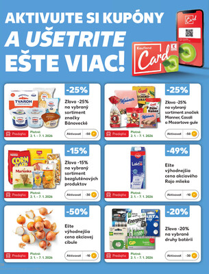 Kaufland 2.1. - 7.1. - Kaufland Zlaté Moravce