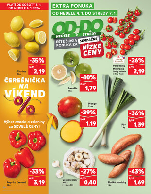 Kaufland 2.1. - 7.1. - Kaufland Zlaté Moravce