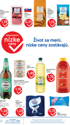 Tesco supermarkety od 7.1. do 13.1.2026
