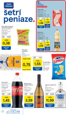 Tesco supermarkety od 7.1. do 13.1.2026