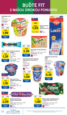 Tesco supermarkety od 7.1. do 13.1.2026