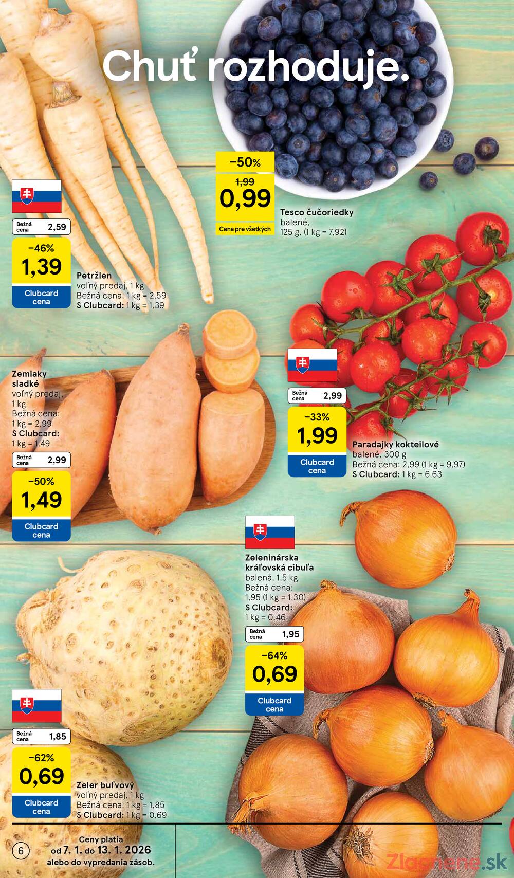 Leták Tesco - Tesco malé hypermarkety od 7.1. do 13.1.2026 - strana 6