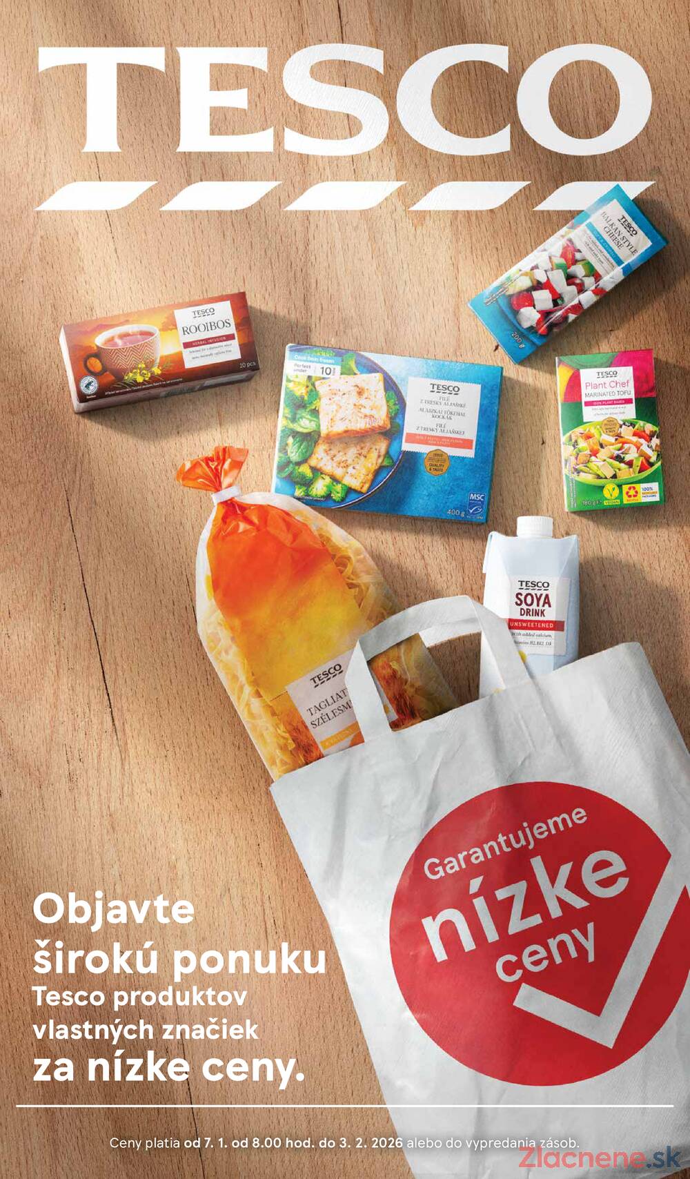 Leták Tesco - Tesco katalog Brand 7.1. - 3.2. - strana 1