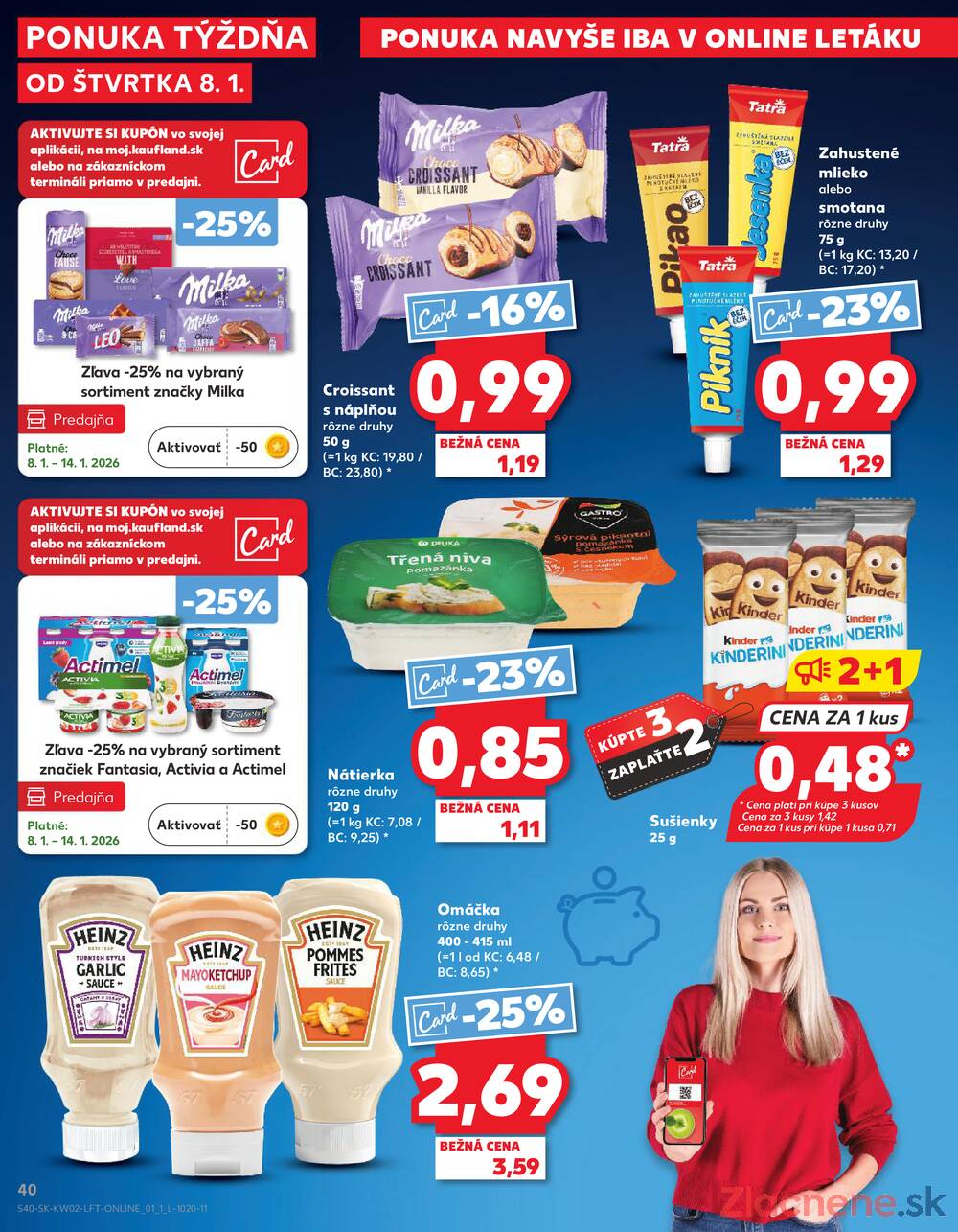 Leták Kaufland - Kaufland 8.1. - 14.1. - Kaufland Bardejov - strana 40