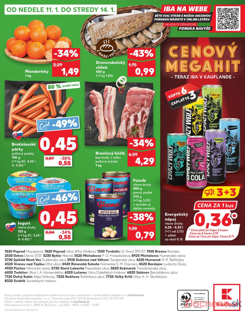 Leták Kaufland - Kaufland 8.1. - 14.1. - Kaufland Bardejov - strana 76