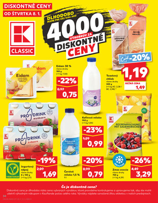 Kaufland 8.1. - 14.1. - Kaufland Bardejov