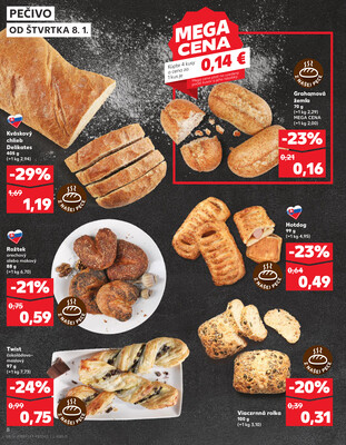 Kaufland 8.1. - 14.1. - Kaufland Veľký Meder