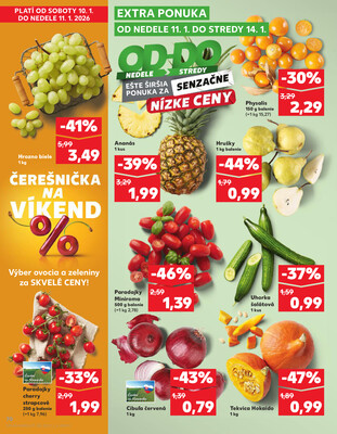 Kaufland 8.1. - 14.1. - Kaufland Piešťany