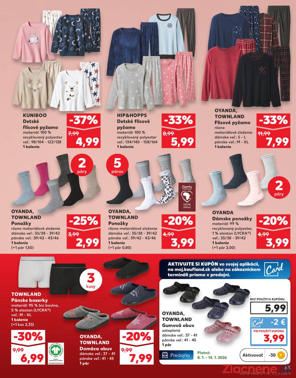 Leták Kaufland - Kaufland 8.1. - 14.1. - Kaufland Zlaté Moravce - strana 63 Leták Kaufland - Kaufland 8.1. - 14.1. - Kaufland Zlaté Moravce - strana 63