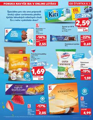 Kaufland 8.1. - 14.1. - Kaufland Trnava - Nová ul.