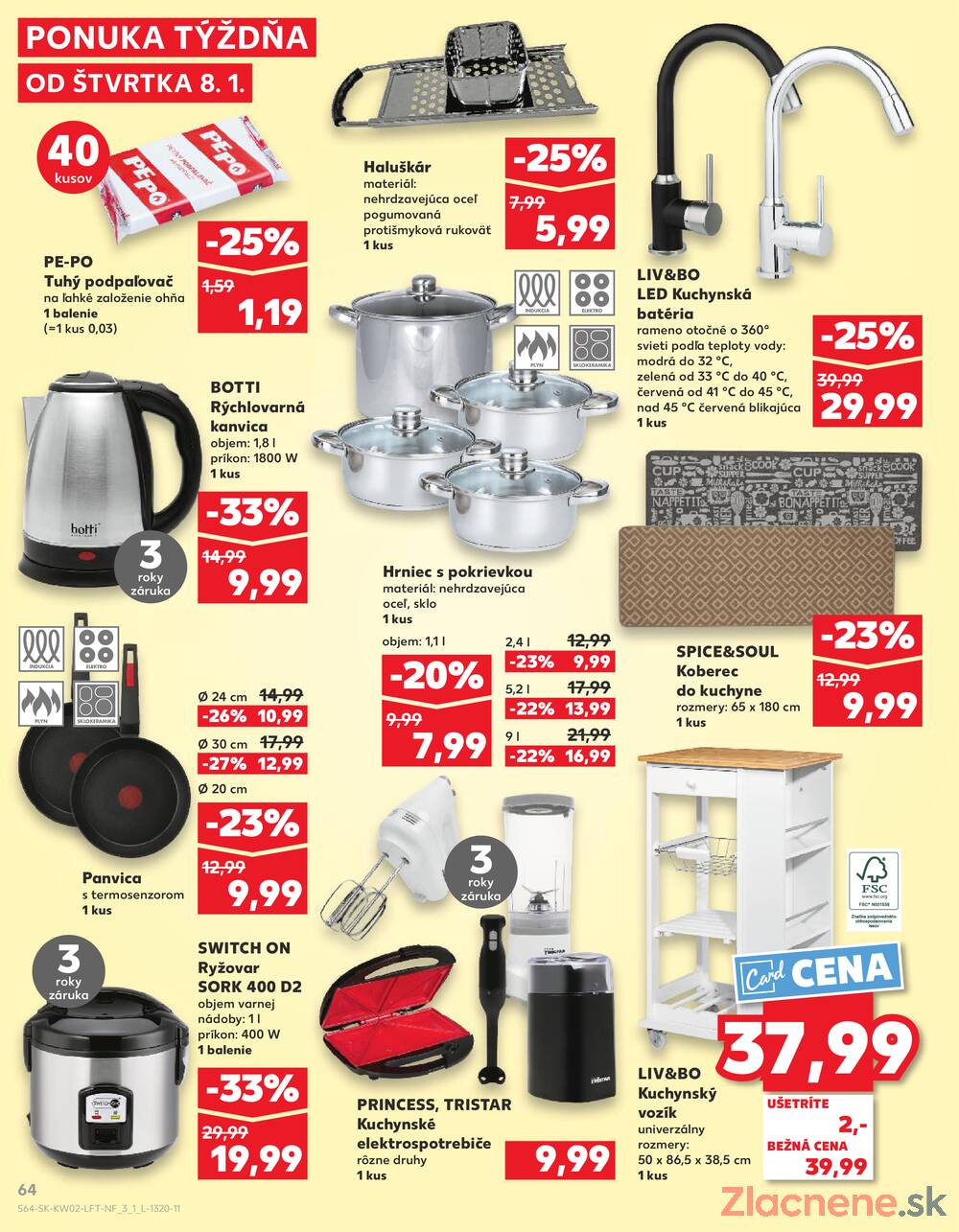 Leták Kaufland - Kaufland 8.1. - 14.1. - Kaufland Žiar nad Hronom - strana 64