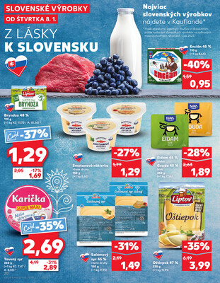 Kaufland 8.1. - 14.1. - Kaufland Žiar nad Hronom
