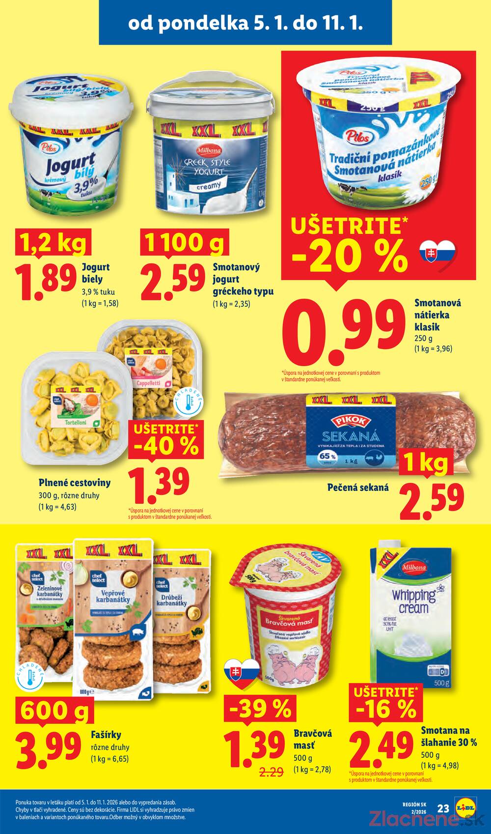 Leták Lidl - Lidl II. do 11.1. - strana 65