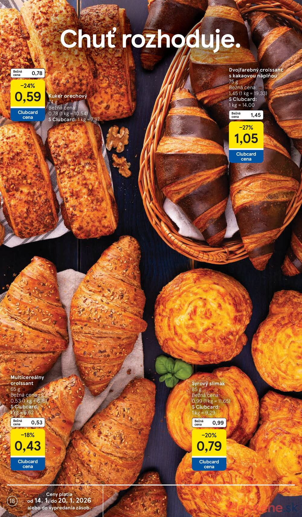 Leták Tesco - Tesco supermarkety od 14.1. do 20.1.2026 - strana 18