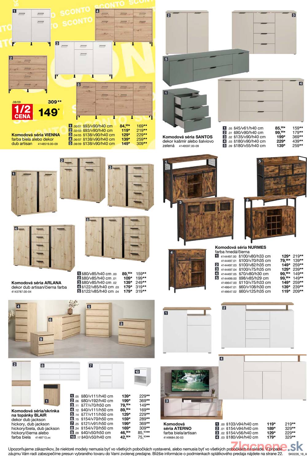 Sconto nábytok od 21.1. do 10.2.2026