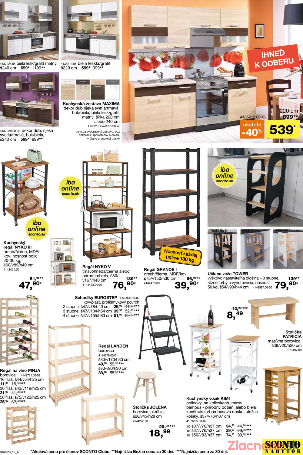 Sconto nábytok od 21.1. do 10.2.2026