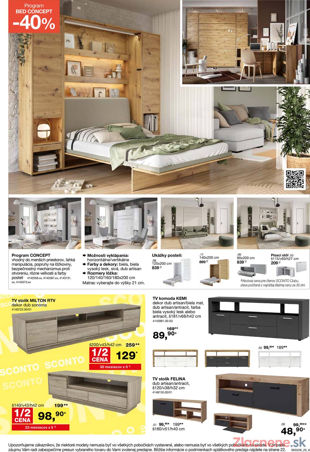 Sconto nábytok od 21.1. do 10.2.2026