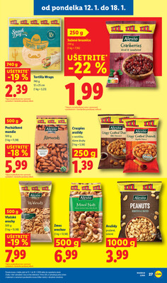 Lidl 12.1. - 18.1.