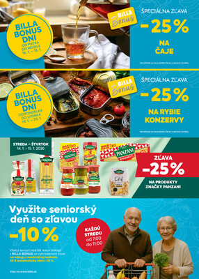BILLA od 14.1. do 20.1.2026