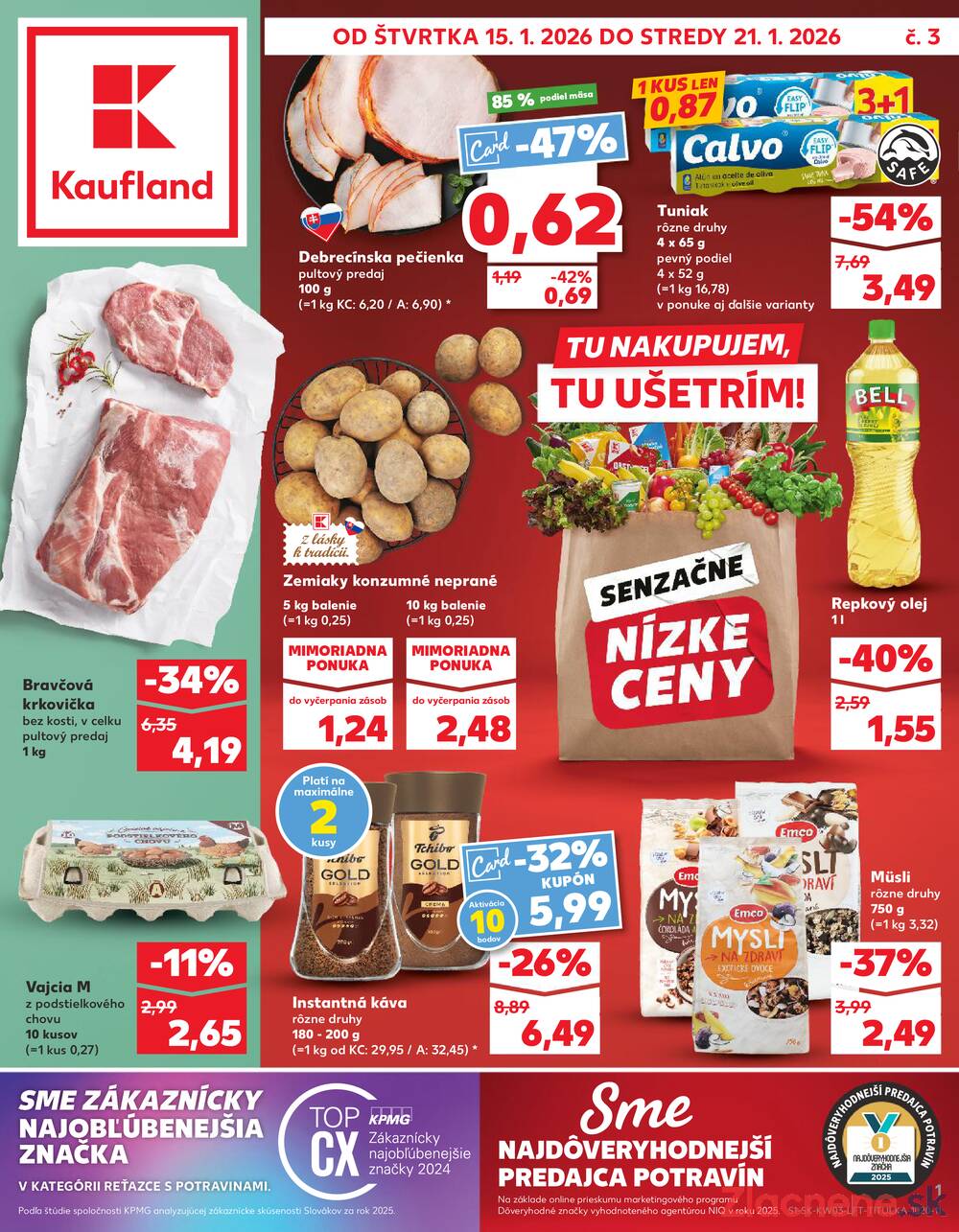 Kaufland 15.1. - 21.1. - Kaufland Bytča