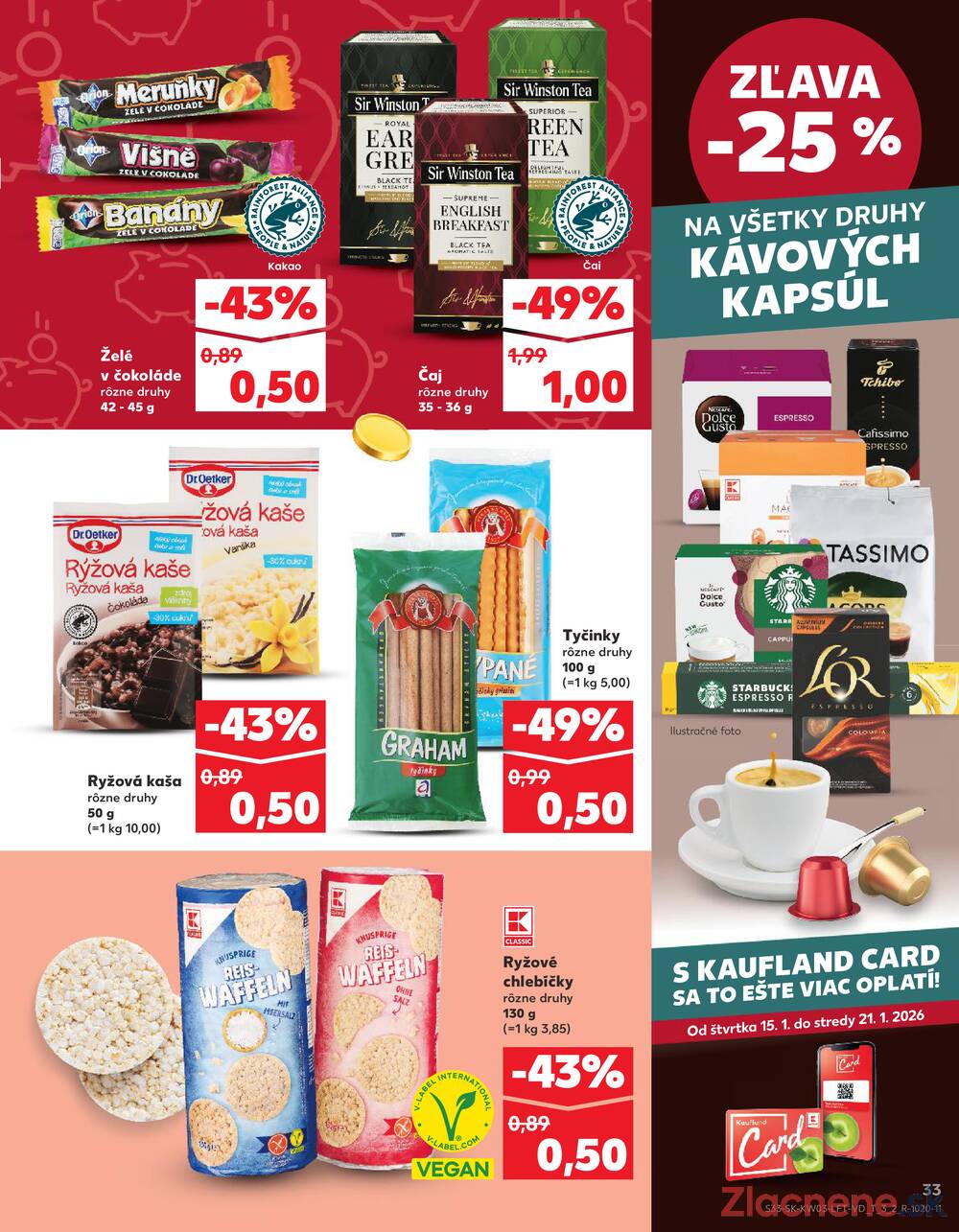Kaufland 15.1. - 21.1. - Kaufland Vranov nad Topľou