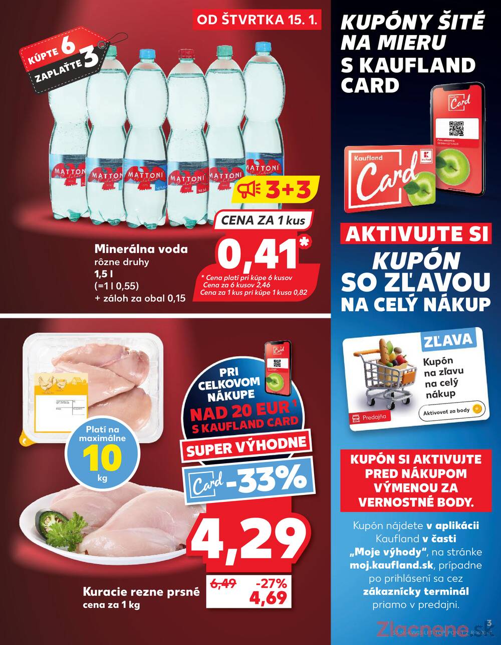 Leták Kaufland - Kaufland 15.1. - 21.1. - Kaufland Sabinov - strana 3