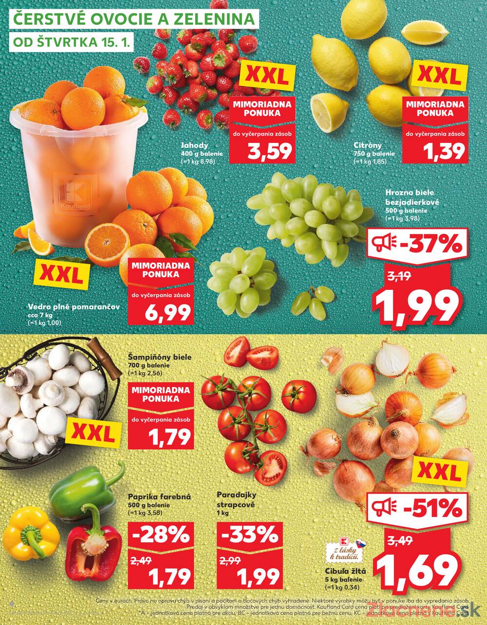 Kaufland 15.1. - 21.1. - Kaufland Svidník