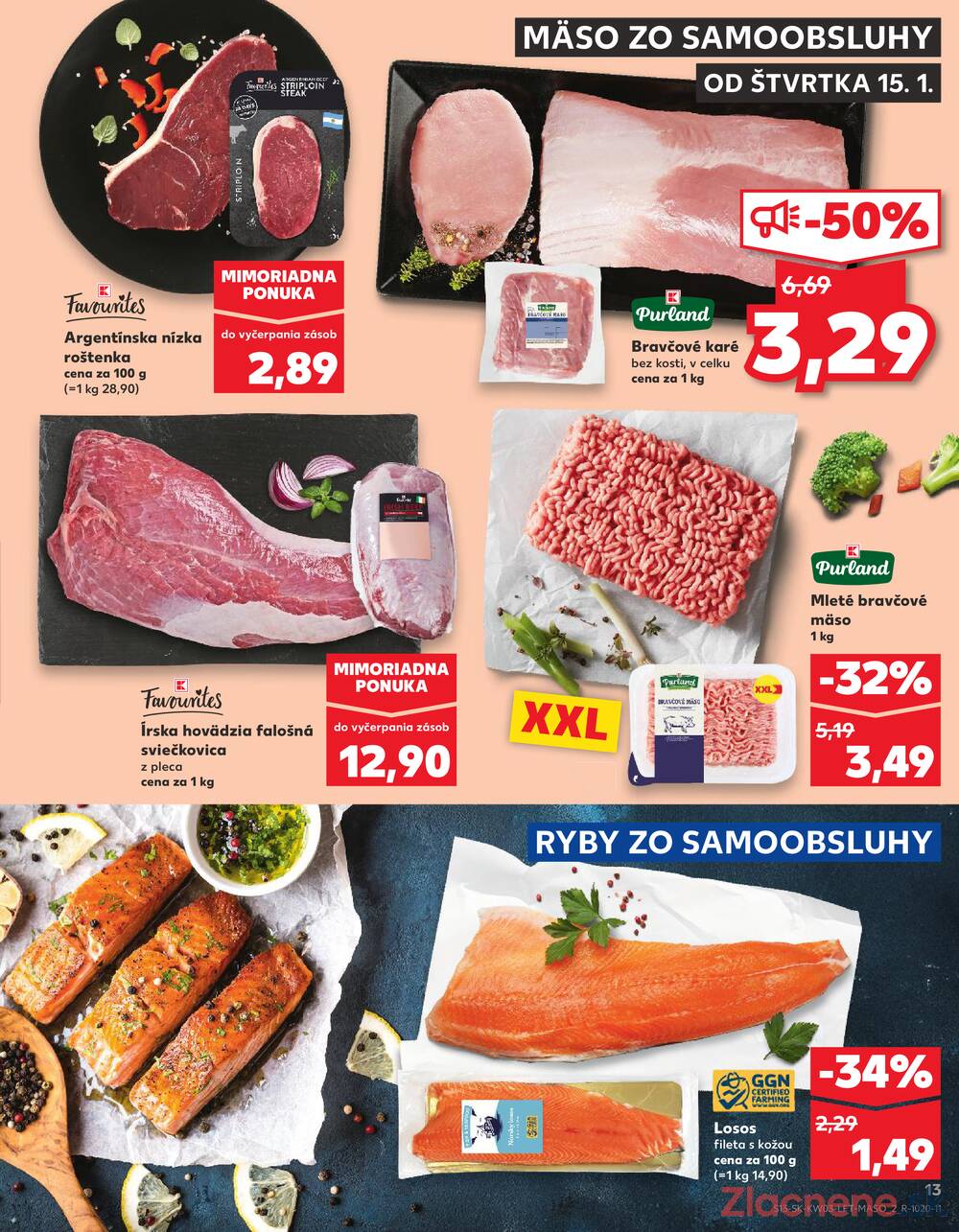 Kaufland 15.1. - 21.1. - Kaufland Svidník