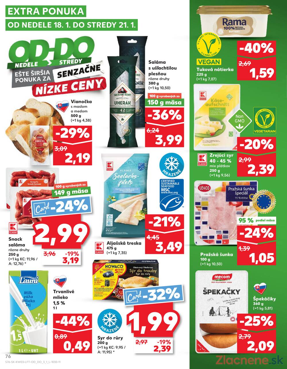 Kaufland 15.1. - 21.1. - Kaufland Veľký Meder