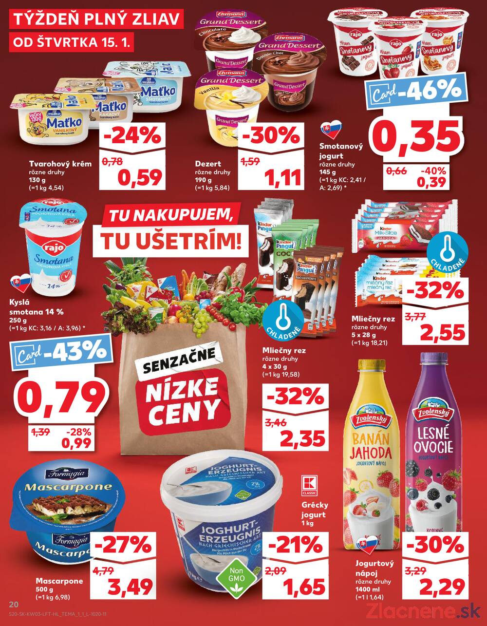 Kaufland 15.1. - 21.1. - Kaufland Piešťany