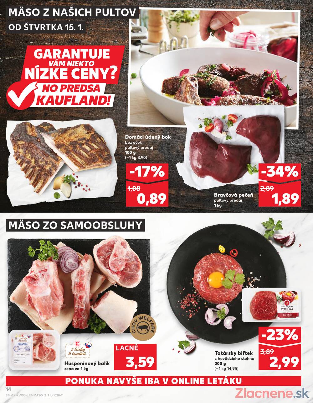 Kaufland 15.1. - 21.1. - Kaufland Bratislava - Rača