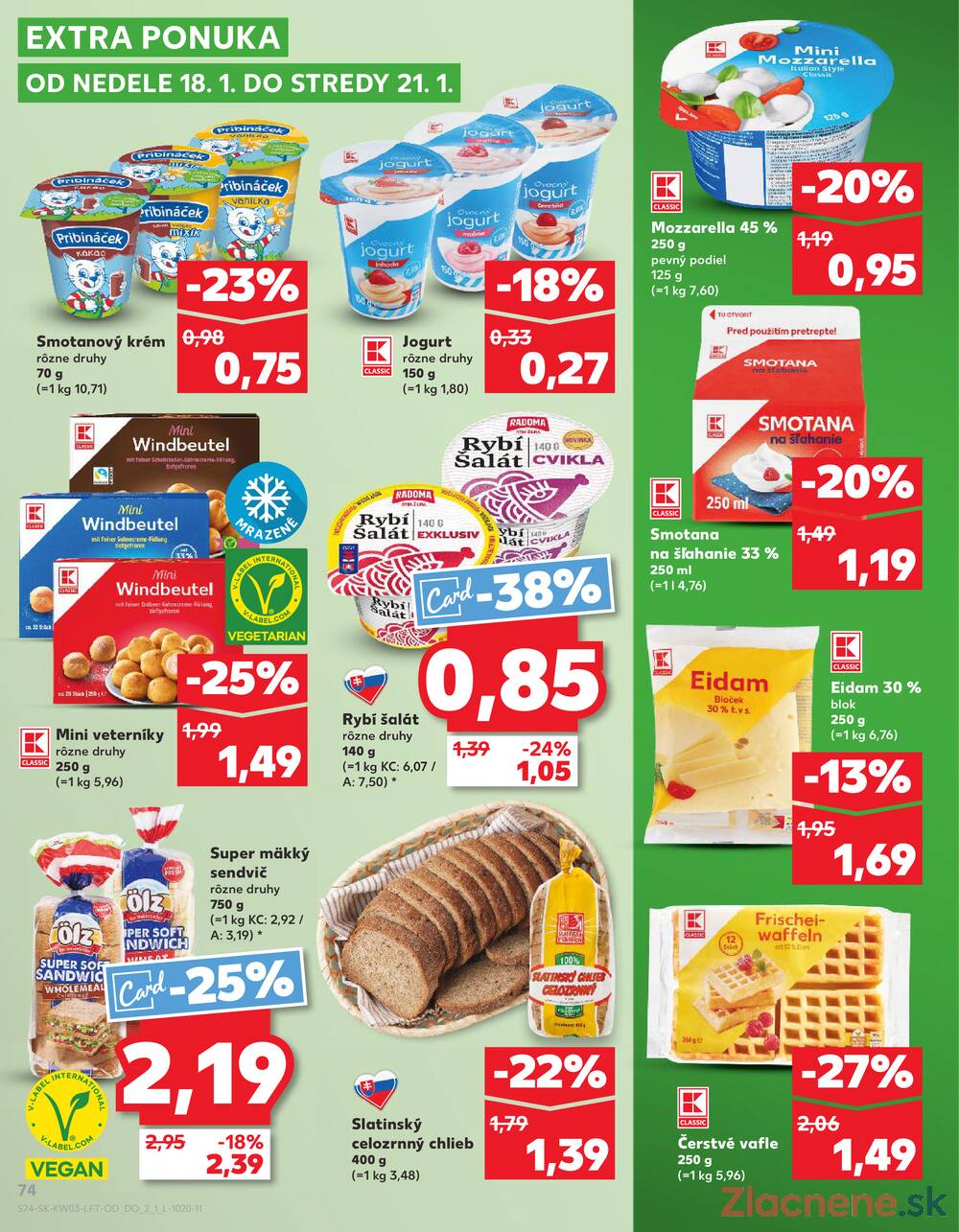 Kaufland 15.1. - 21.1. - Kaufland Bratislava - Rača